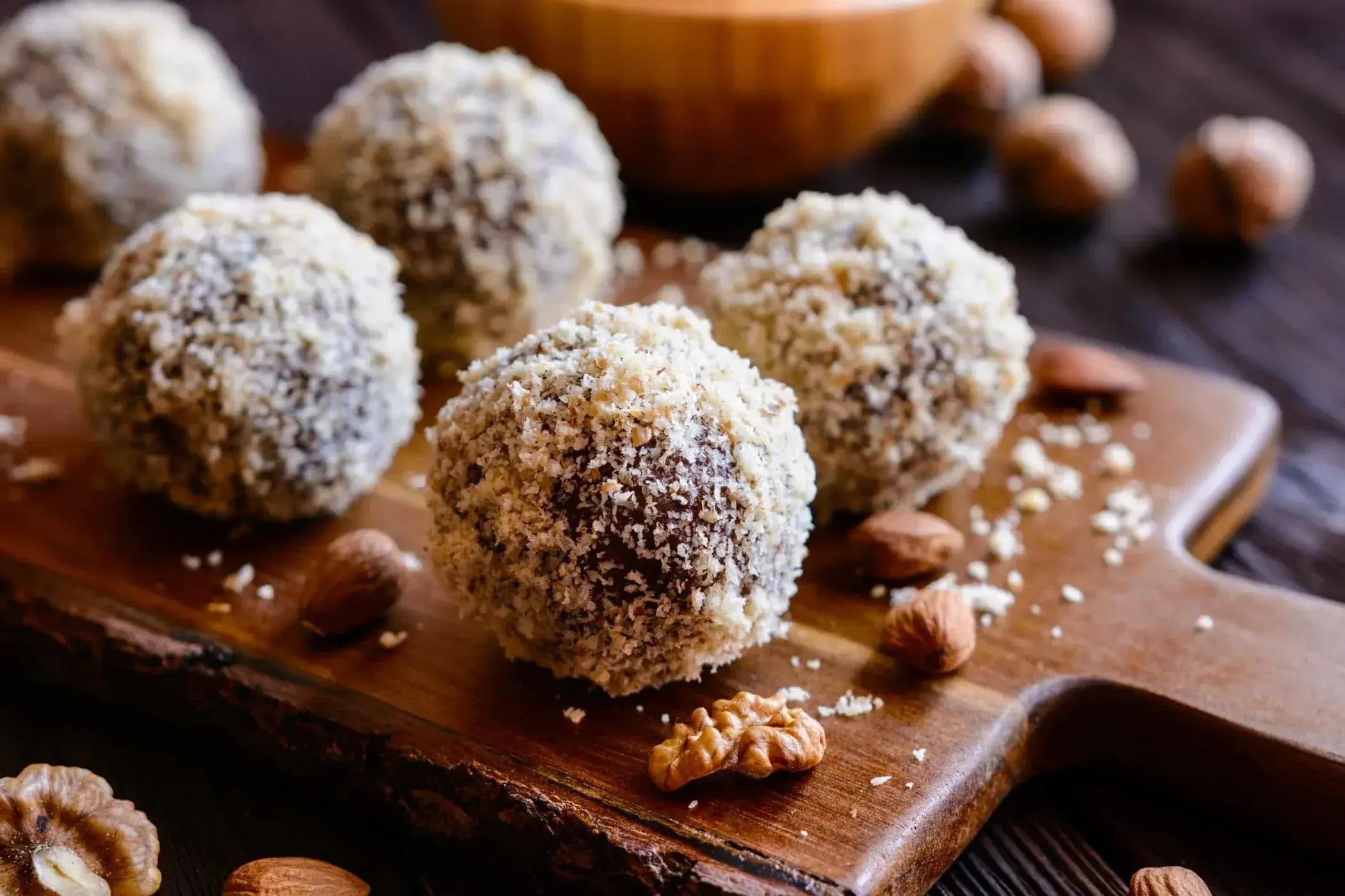 Сладки гриба с орехи и бадемиdessert recipe image